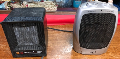 2 Portable Heaters