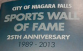 Niagara Falls Sports Wall of Fame 2014
